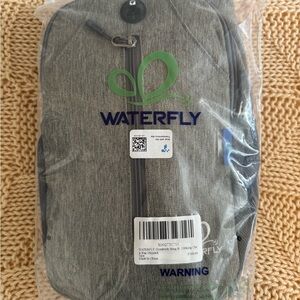 WATERFLY Gray Crossbody Bag